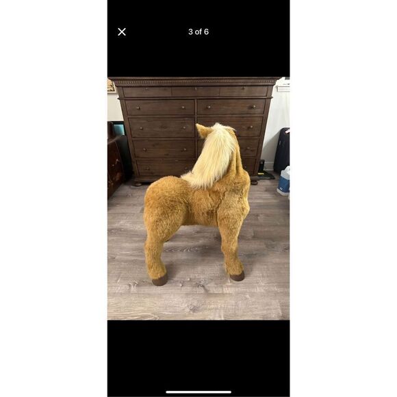 The product is a large Hasbro butterscotch FurReal Friends interactive animate r - Picture 4 of 5